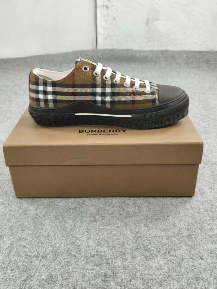 1:1 quality version Plaid canvas shoes 9 colors