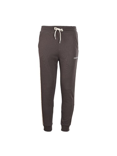 1:1 quality version side knitted ribbon embroidered logo tapered Pants 28491915