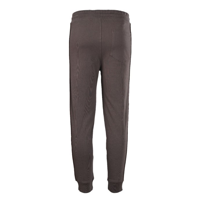 1:1 quality version side knitted ribbon embroidered logo tapered Pants 28491915