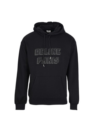 1:1 quality version rivet inlaid diamond letter hoodie 28491776