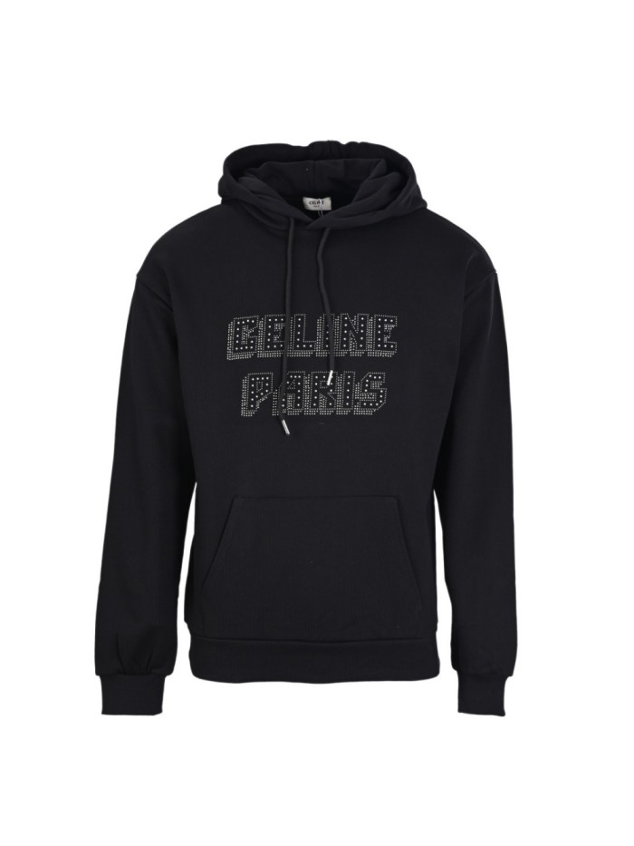 1:1 quality version rivet inlaid diamond letter hoodie 28491776