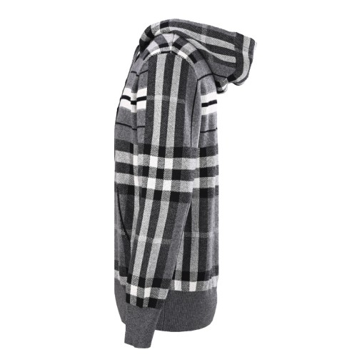 1:1 quality version Striped Knit Hoodie 28494585