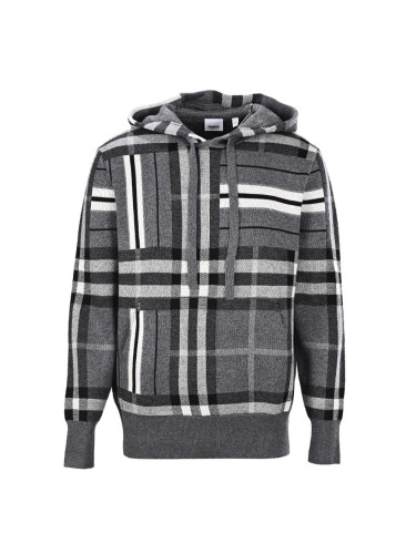 1:1 quality version Striped Knit Hoodie 28494585