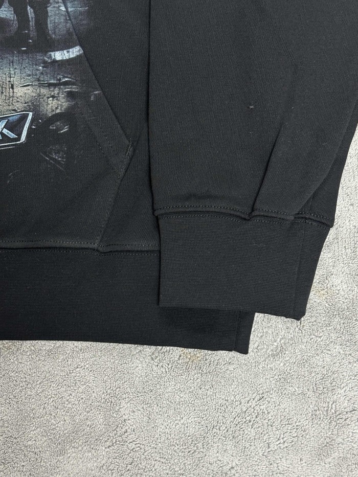 Vale Forever ONE LAW NO MERCY Printed Hoodie