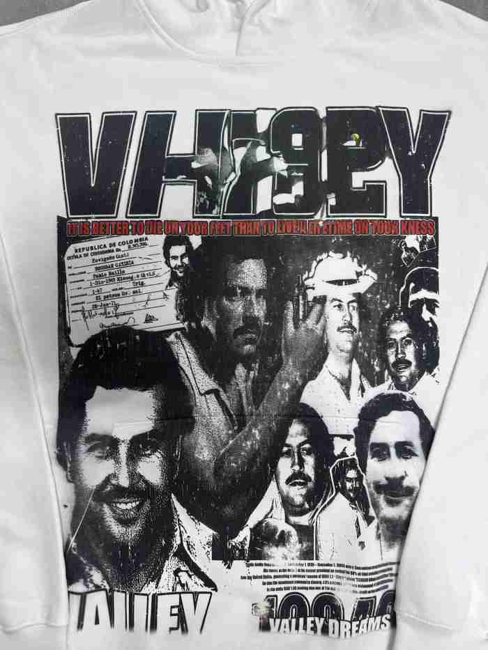 Vale Forever Die on your feet Printed Hoodie