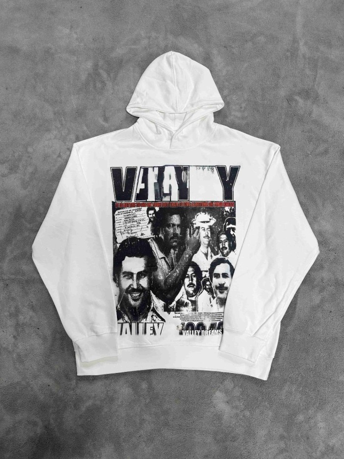 Vale Forever Die on your feet Printed Hoodie