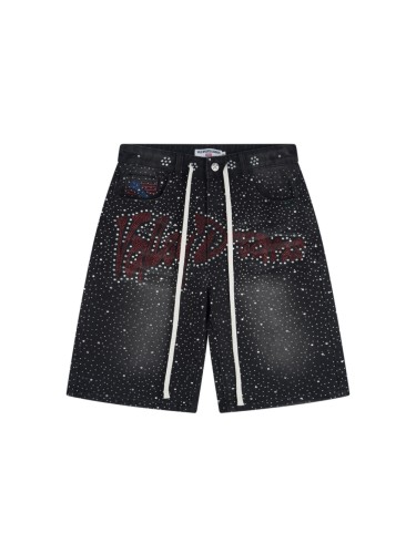 Vale Forever Iced Out Jorts Jean Shorts