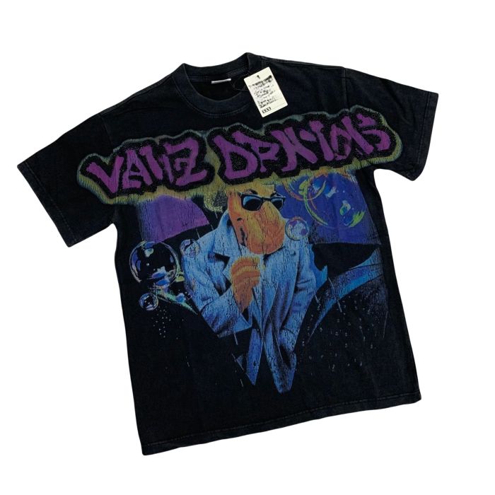 Vale Forever Sunglasses man Burning diamond Print Tee