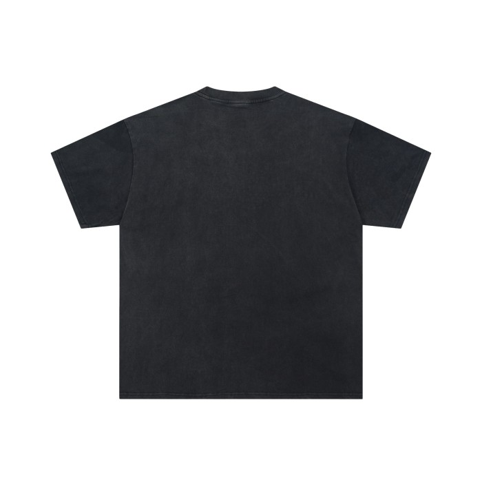 Vale Forever Night Women Burned diamond Printed Washed Version Tee