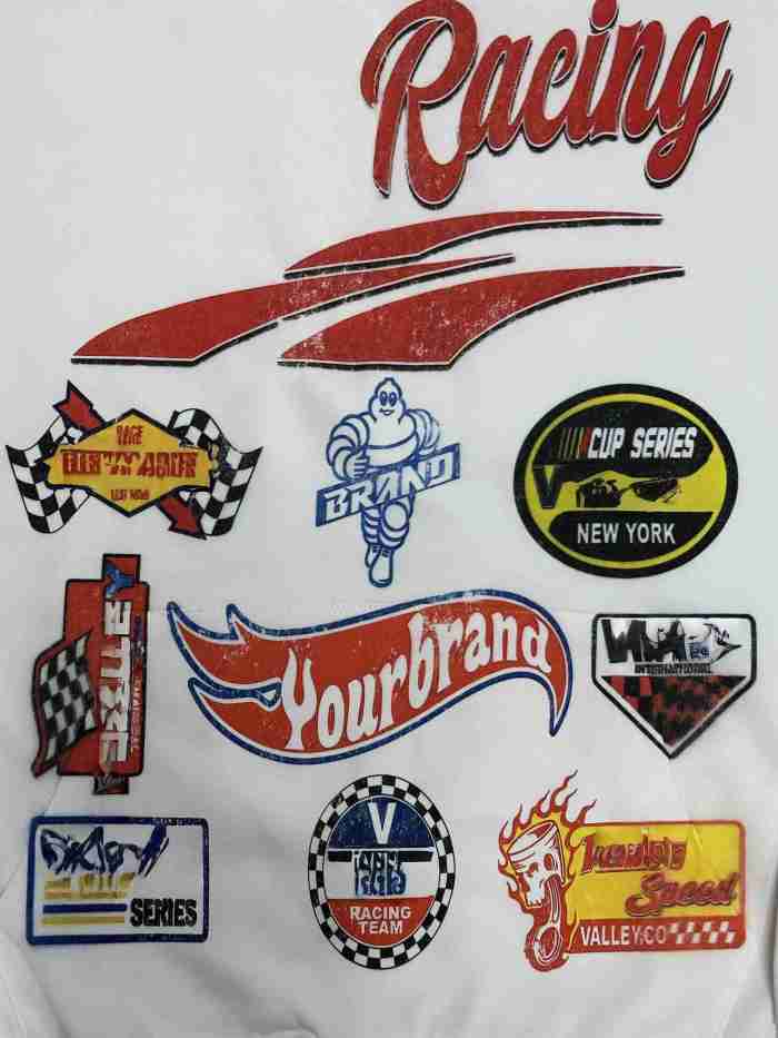 Vale Forever Racing Badge Printed Hoodie