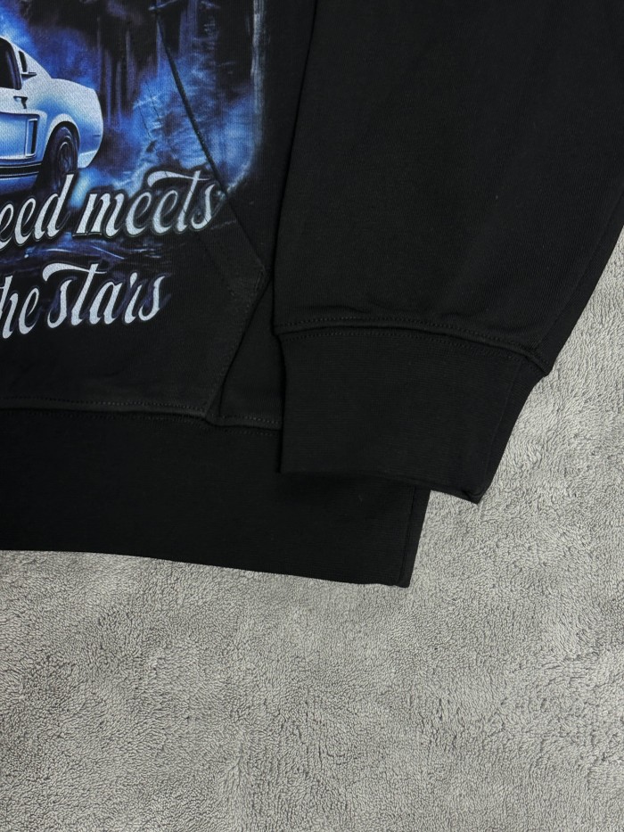 Vale Forever UFO Crawl Printed Hoodie