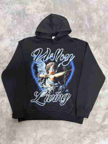 Vale Forever Blindfolded archery angel Printed Hoodie