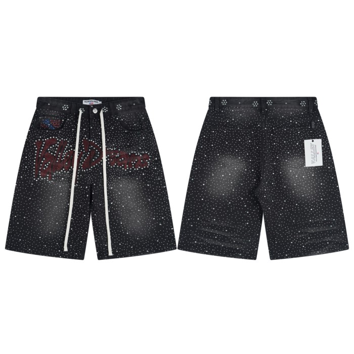 Vale Forever Iced Out Jorts Jean Shorts