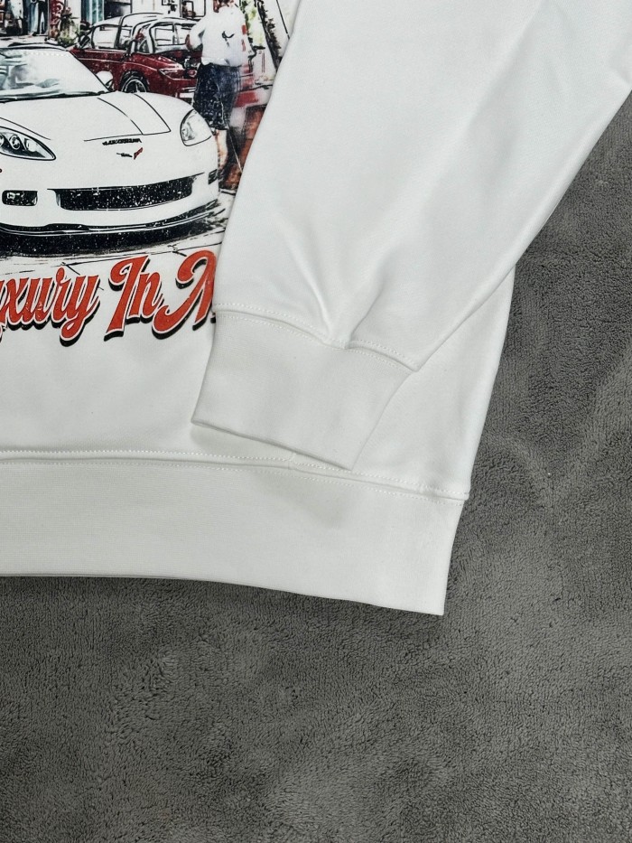 Vale Forever Small town life Printed Hoodie