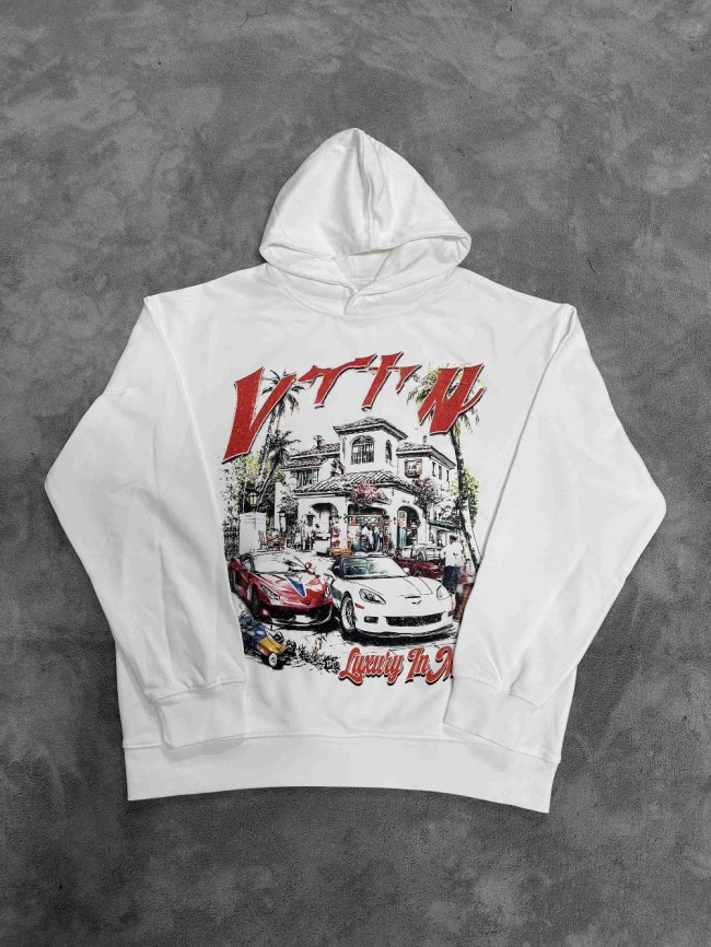 Vale Forever Small town life Printed Hoodie