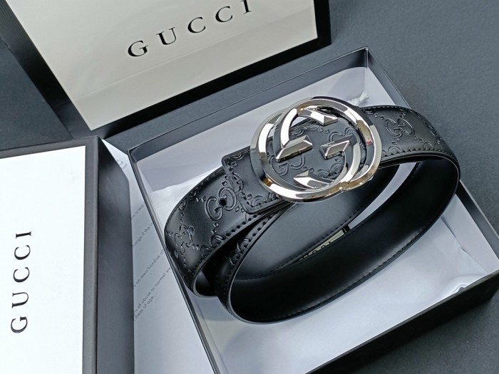 Classic Embossed Glossy Buckle Belt 3 colors 28523802