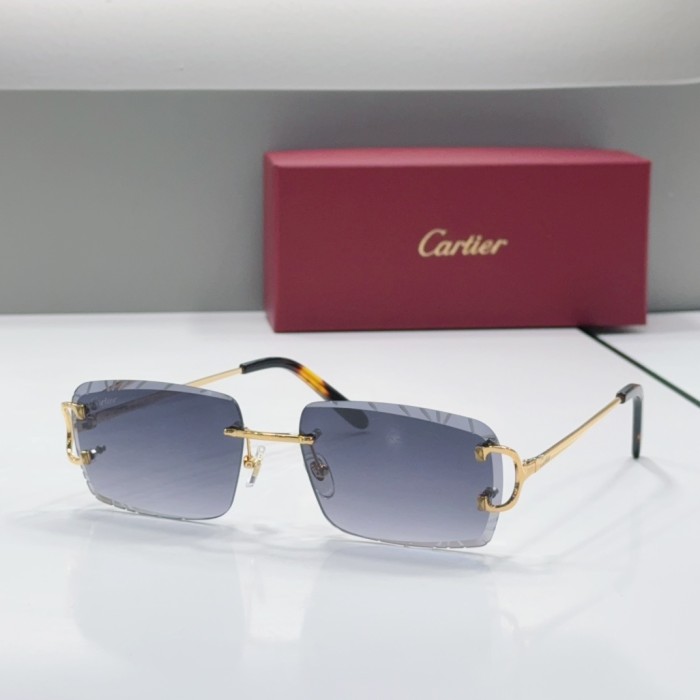 1:1 quality version Frameless Gradient Glasses 14 colors 28531490