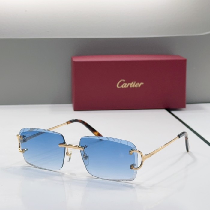 1:1 quality version Frameless Gradient Glasses 14 colors 28531490
