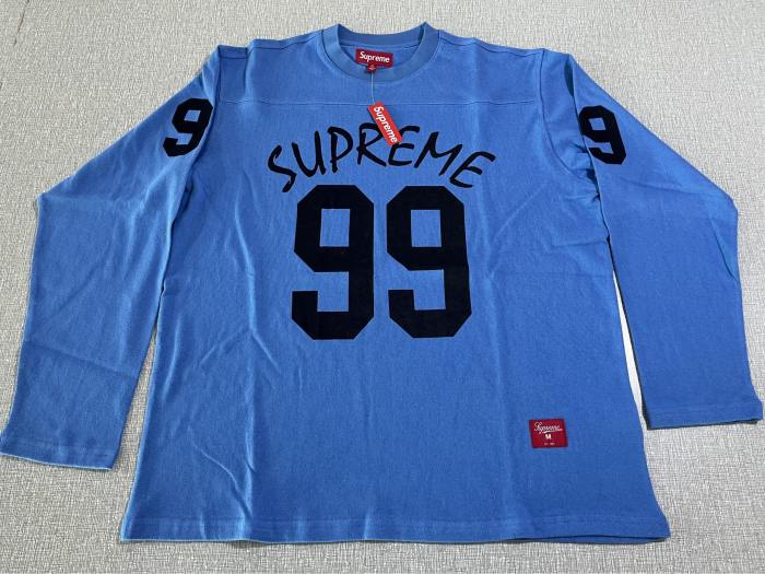 1:1 quality version Number 99 Letter Large Print Long Sleeve T-Shirt 2 colors