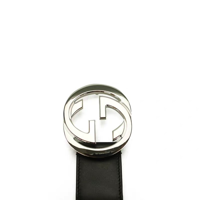 Classic Embossed Cowhide Belt【Width 4cm】 28549084