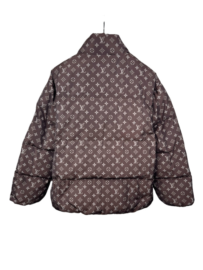 1:1 quality version Floral All-Over Print Stand Collar Down Jacket 28559519