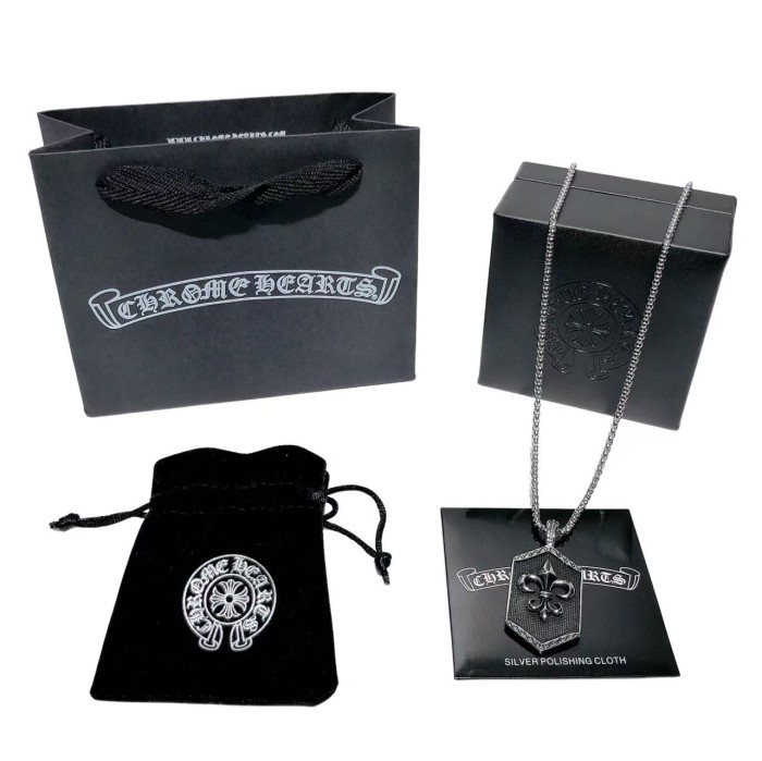 Hexagon Card Iris Faith Necklace 28566091