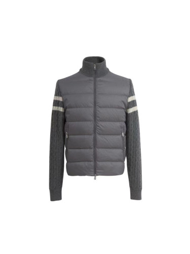  1:1 quality version Wool Patchwork Down Jacket 28566098