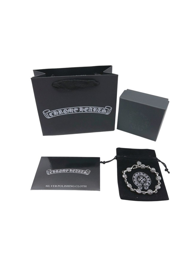 Classic Cross-flower Ball-shaped Bracelet 28566093