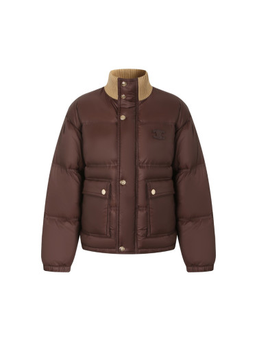 1:1 quality version Logo Embroidered Threaded Collar Stand-Up Collar Down Jacket 3 colors 28572322