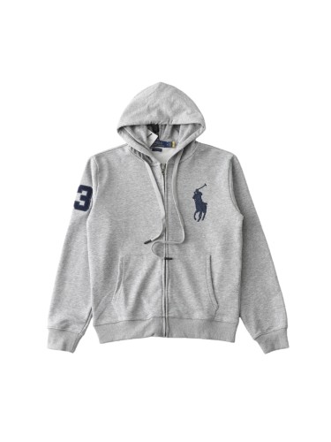 Embroidered Big Horse Knit Hoodie 4 colors 28576595