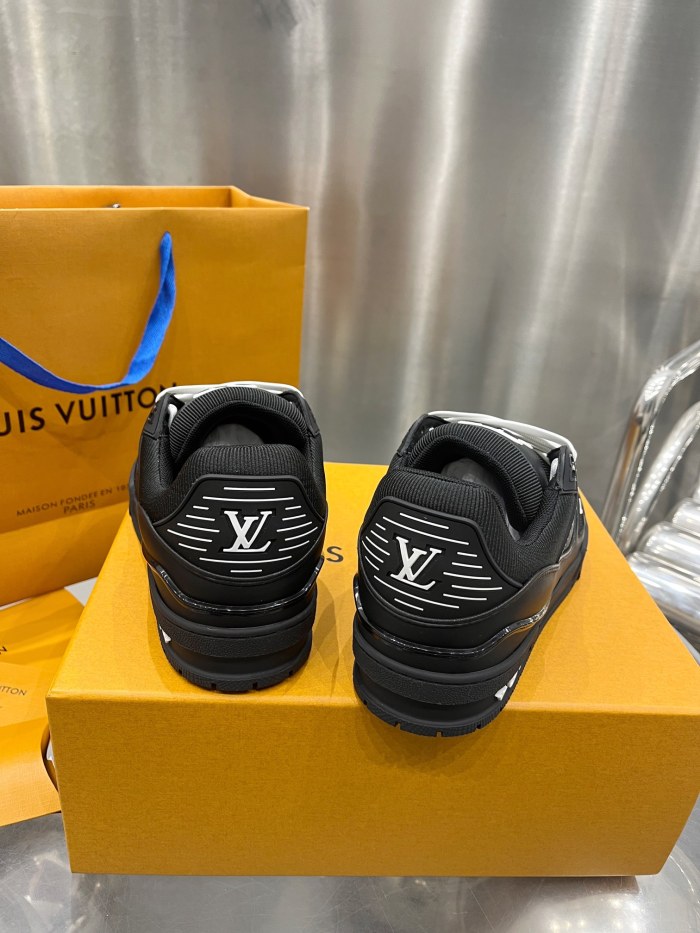 1:1 quality version Trainer Leather Lace-Up Low-Top shoes 28596949