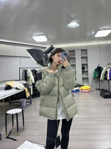 1:1 quality version Logo Patch Stand Collar Zipper Bread Down Jacket 3 colors 28599123