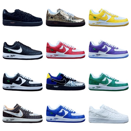 1:1 quality version  Iv x N Air Force 1 shoes 12 colors 28599122