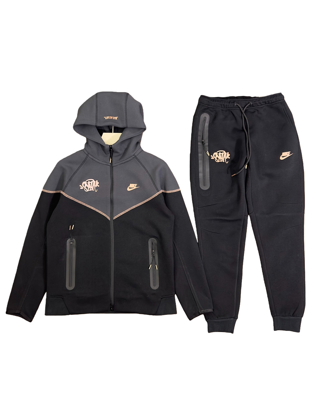 US$ 50.92 - Syn@world x N*ke Sportswear Hoodie & Pants Set 2 colors ...