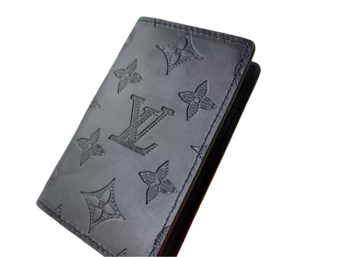 Classic Floral Embossed Card Holder Wallet 28602421