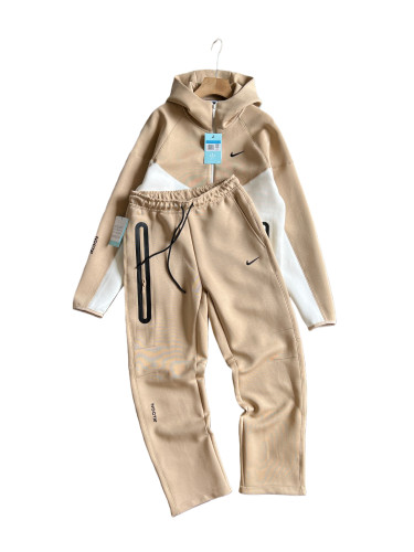 FD8454 Color-Blocked Zipper Sports Hoodie & Pants Set 6 colors 28602588