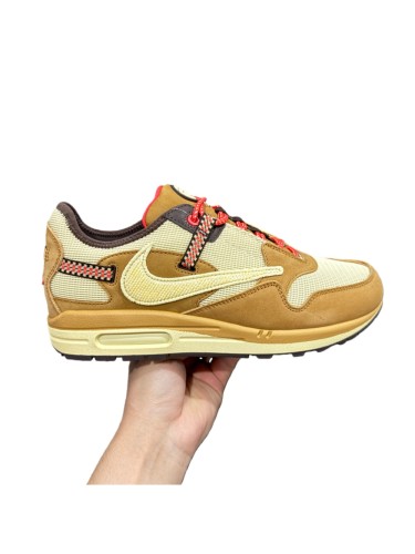 1:1 quality version Travis Scott x Nike Air Max 1 TS Brown Khaki Retro Casual Running Shoes 28602401