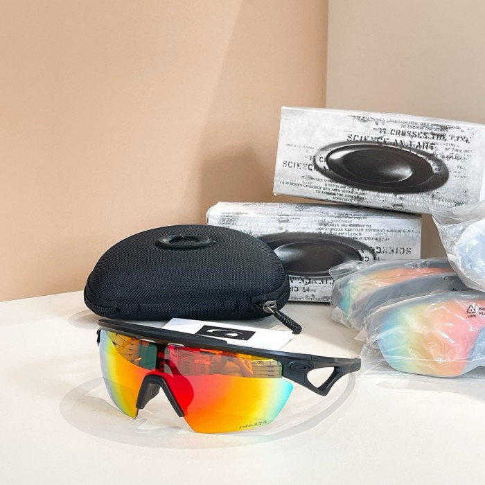 1:1 quality version Black Frame Riding Sports Glasses 2 colors 28621161