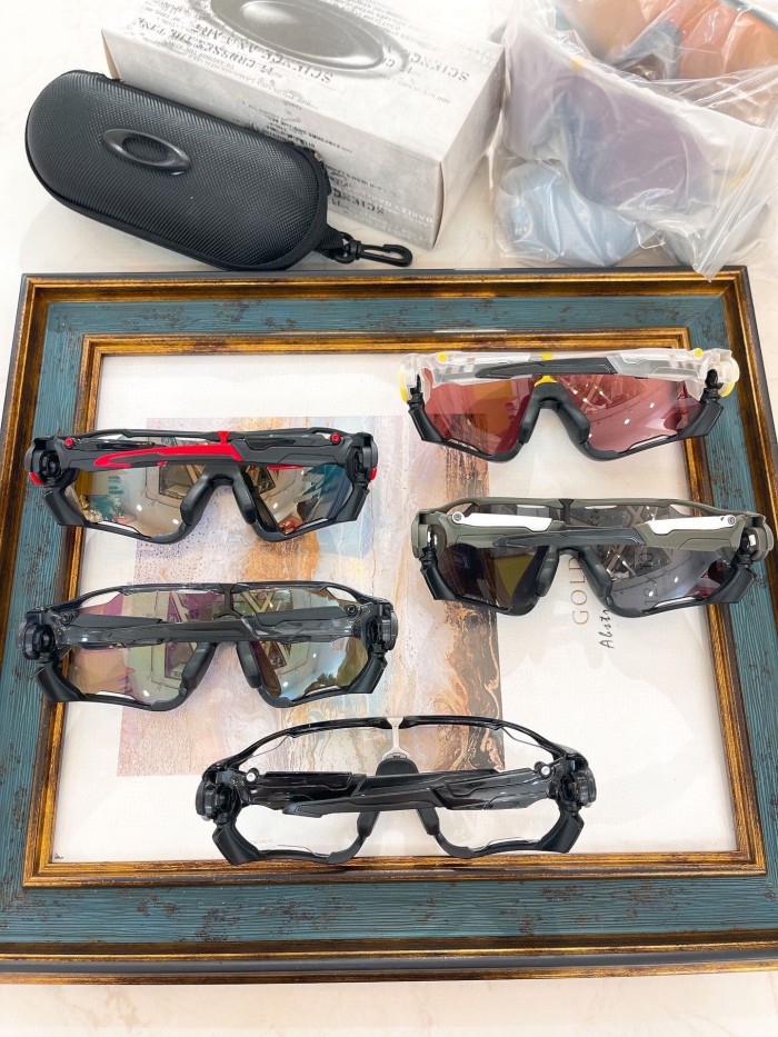 1:1 quality version Mechanical Feeling Riding Glasses 5 colors 28621166