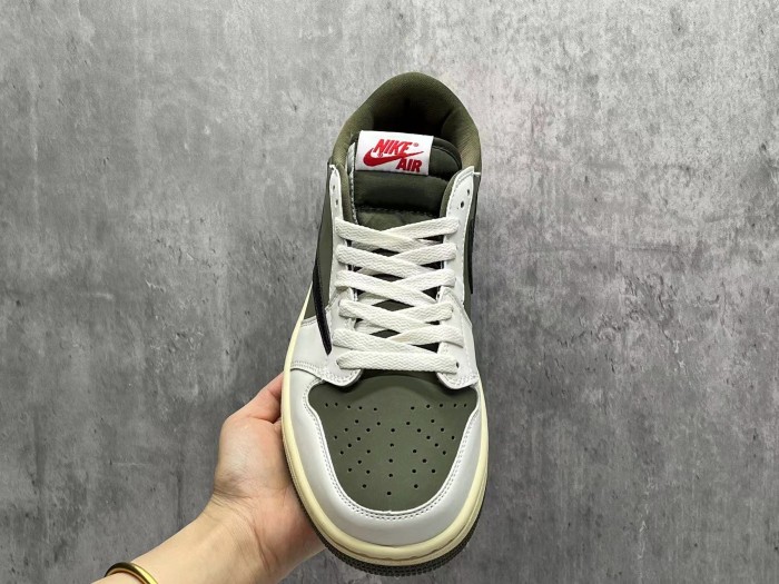 [plus-size shoes] Tr@vis Scott X Air @j1 Low OG “Medium Olive” 28624534