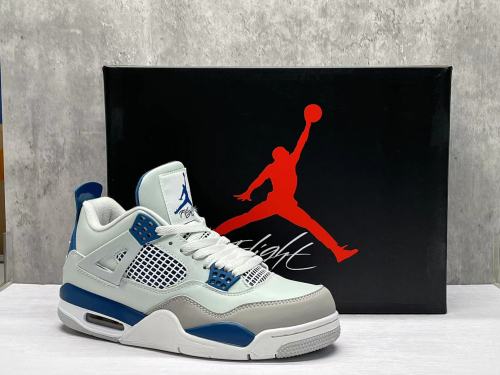 [Buy One Get One Free] [plus-size shoes] Air @j4 “Military Blue” 28624538