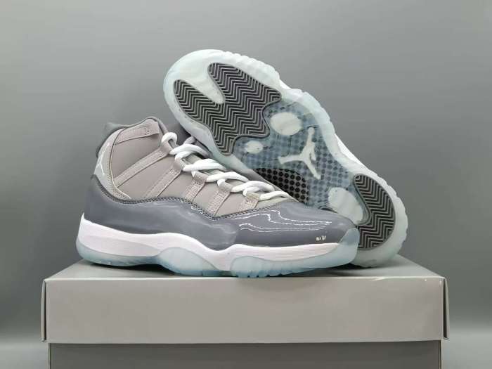 [plus-size shoes] Air @j11 Retro  Cool Grey  28624533