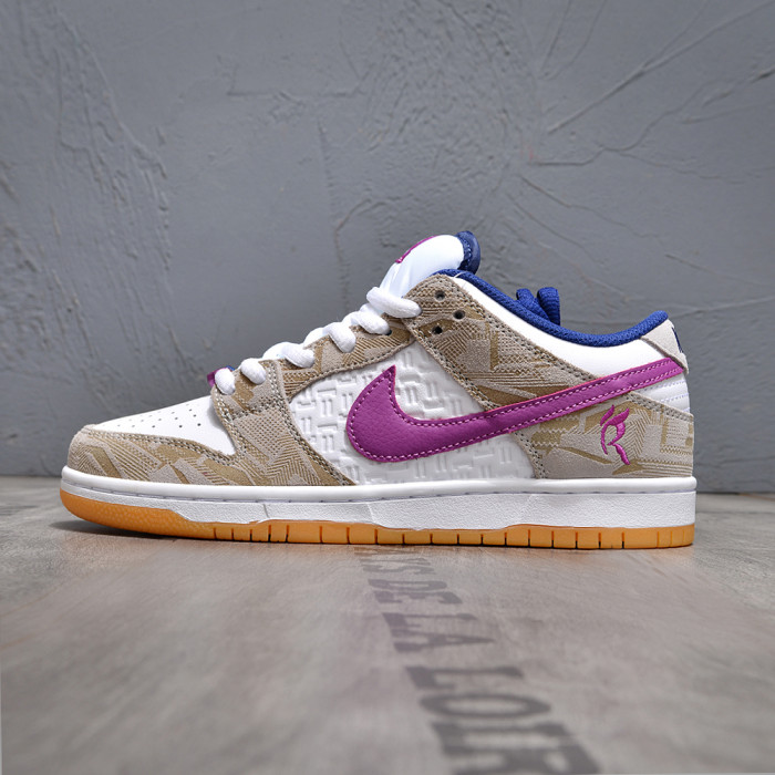 [plus-size shoes] Rayssa Leal x N*ke Dunk SB  Pure Platinum and Vivid Purple” 28628152