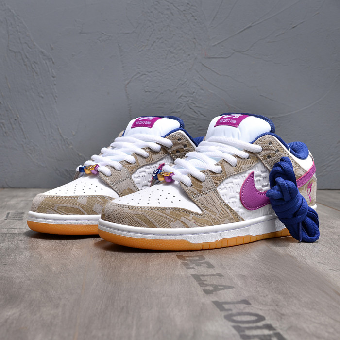 [plus-size shoes] Rayssa Leal x N*ke Dunk SB  Pure Platinum and Vivid Purple” 28628152