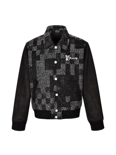 1:1 quality version Pearl Checkered Baseball Jacket 28437387