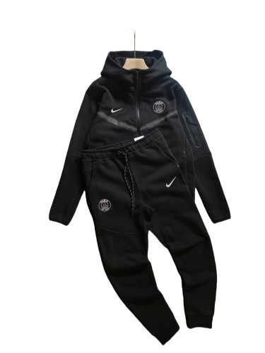 DN3086 Fleece-Lined Hoodie & Pants Set 3 colors 28632495