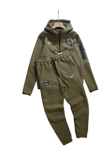 DN3086 Fleece-Lined Hoodie & Pants Set 3 colors 28632495