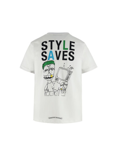 1:1 quality version TV Doodle Character Print Tee 28431701