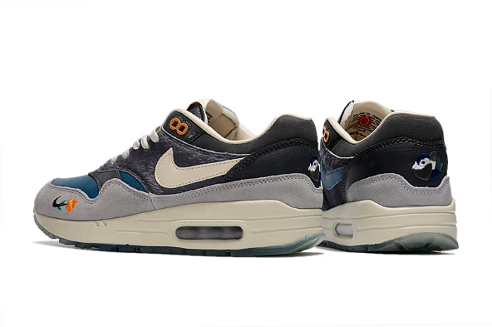 [plus-size shoes]@ir Max 1 Suede Mesh Breathable Cushioned Low-Top Sneakers 7 colors 28635920