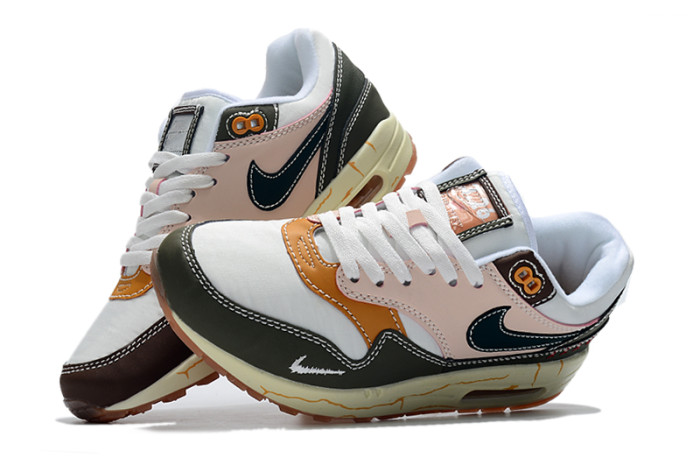 [plus-size shoes]@ir Max 1 Suede Mesh Breathable Cushioned Low-Top Sneakers 7 colors 28635920